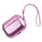 Insten Case For Airpods Pro, Soft TPU Glitter Plating Carrying Case with Hand Strap, Support Wireless Charging, Full Body Protective Skin Cover for Women Girls Men Boys, Pink